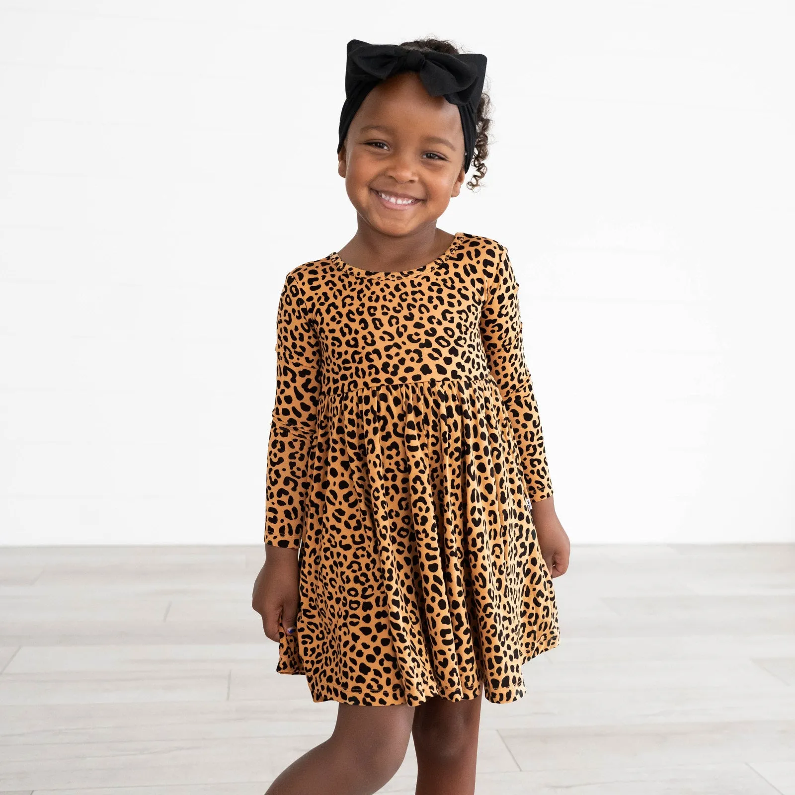 Classic Leopard Twirl Dress