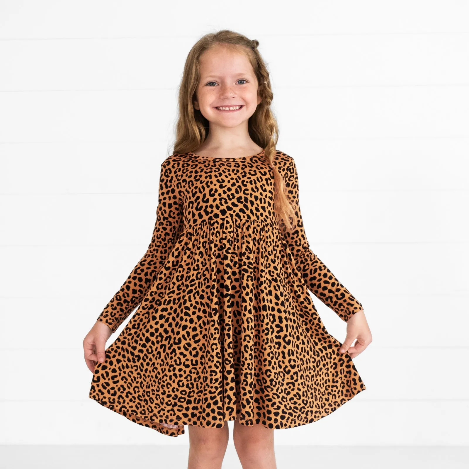 Classic Leopard Twirl Dress