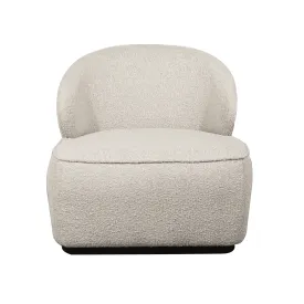 Cocoon Ivory Boucle Chair