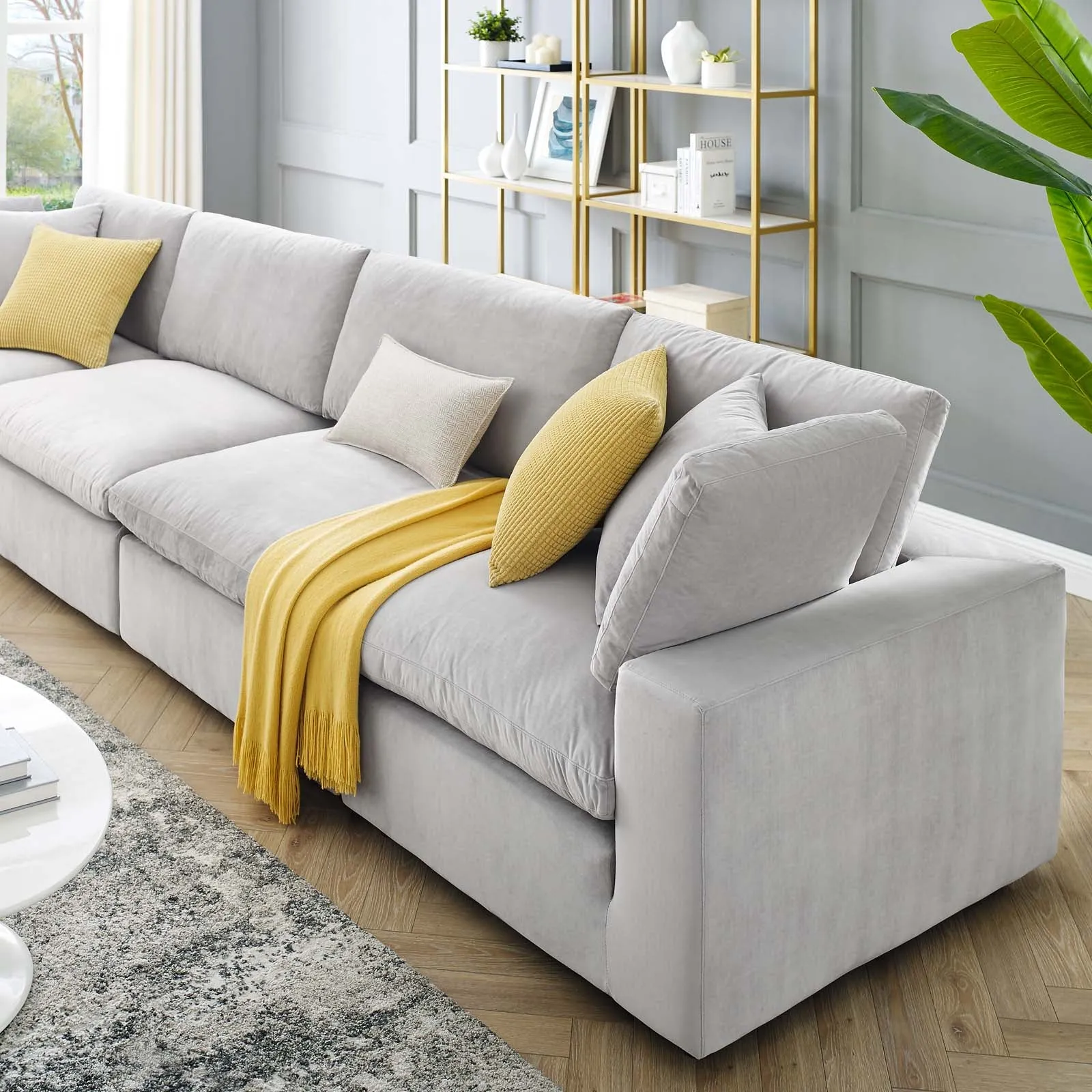 Commix Extra Large Sofa Sectional by Modway