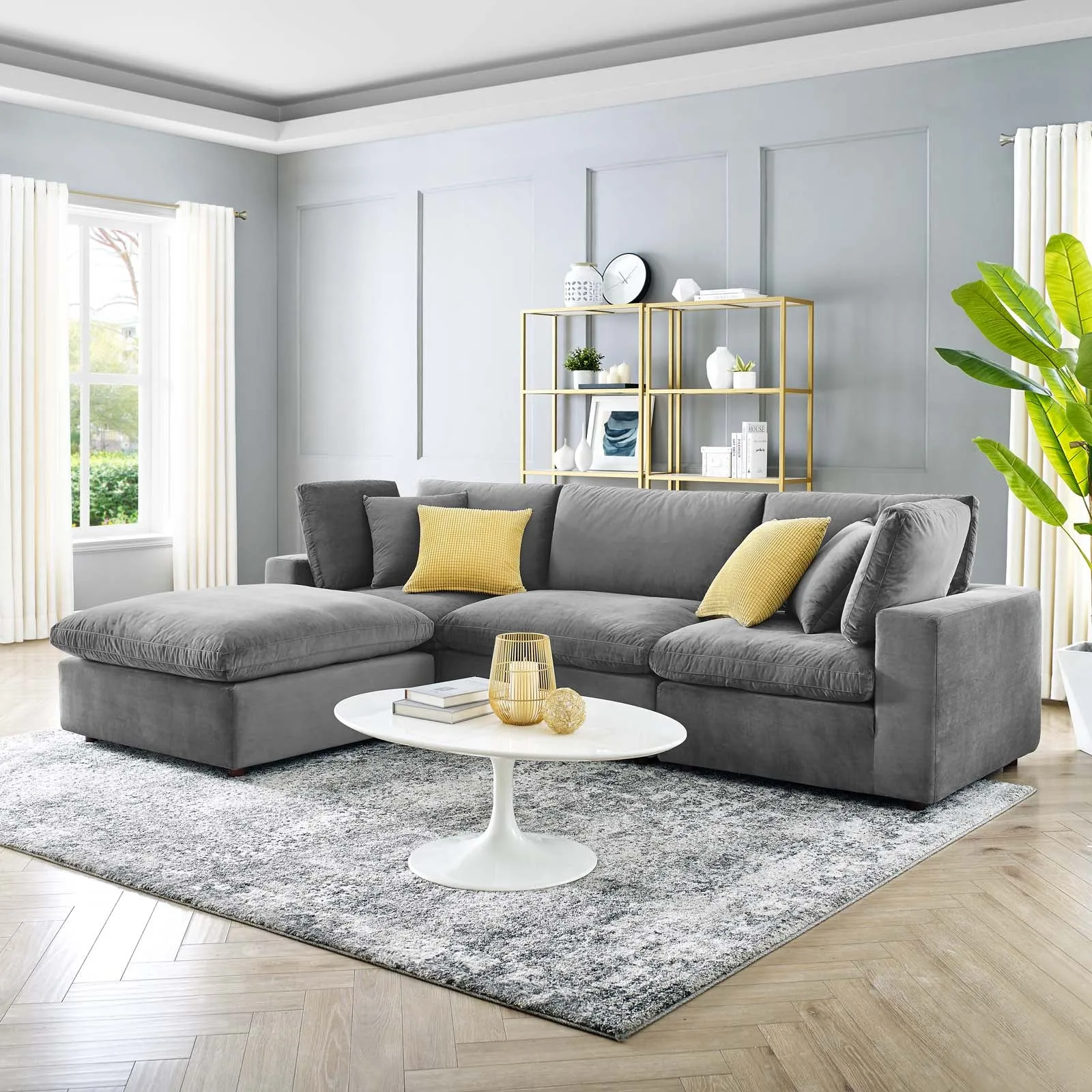 Commix Reclining Sectional by Modway