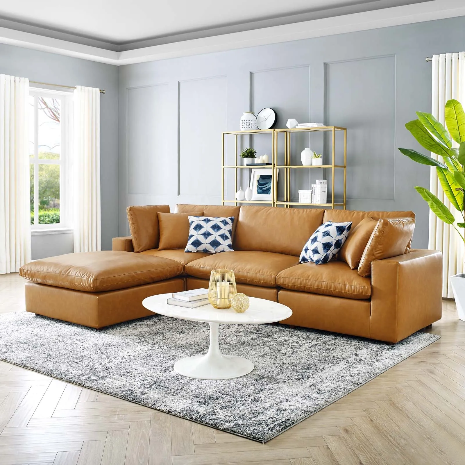 Commix Reclining Sectional by Modway