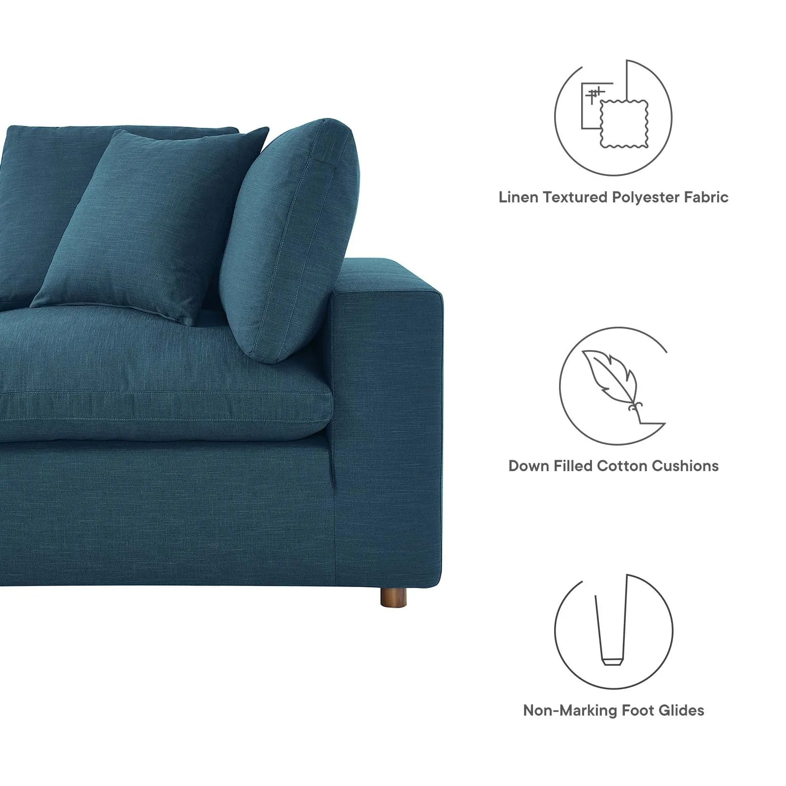 Commix Reclining Sectional by Modway