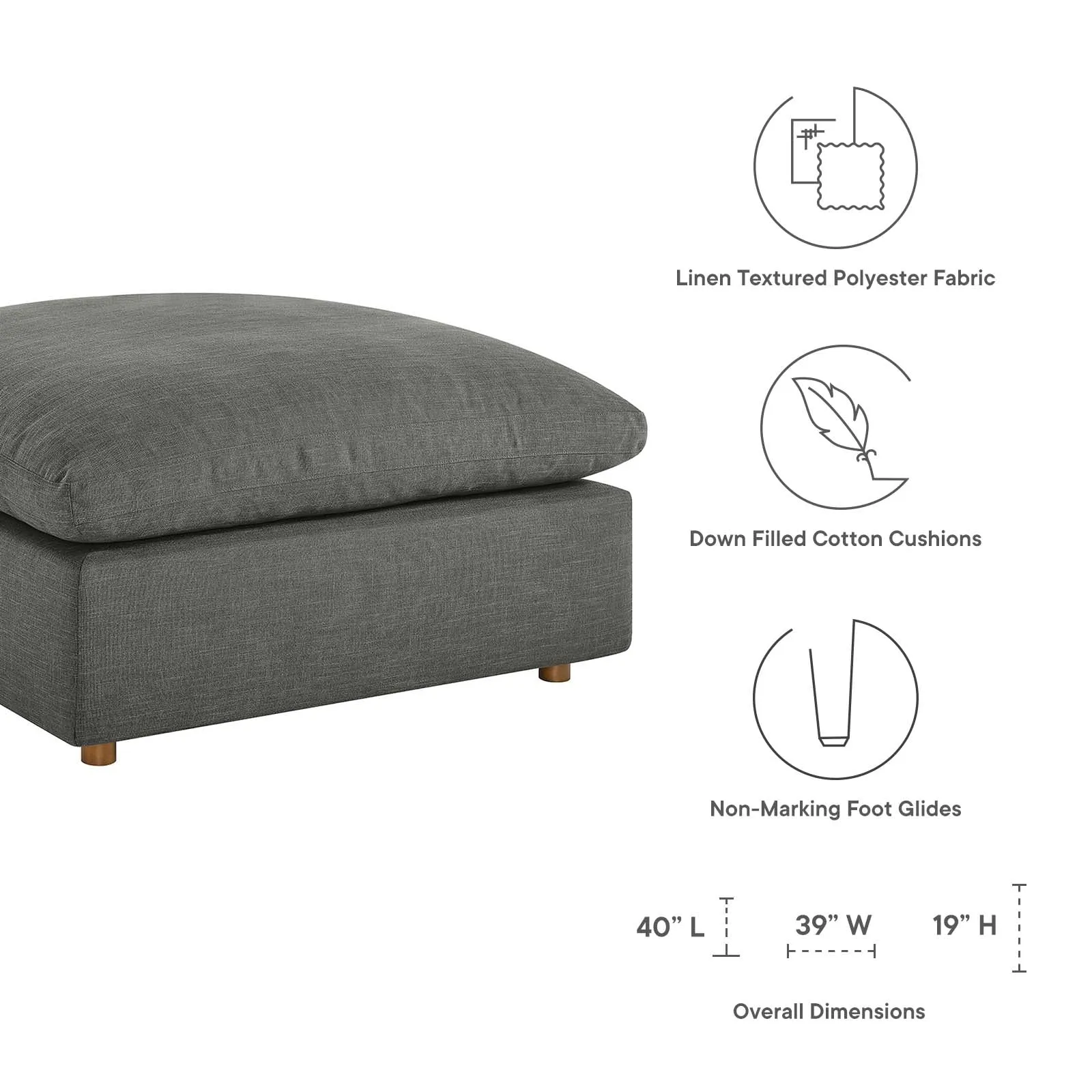 Commix Reclining Sectional by Modway