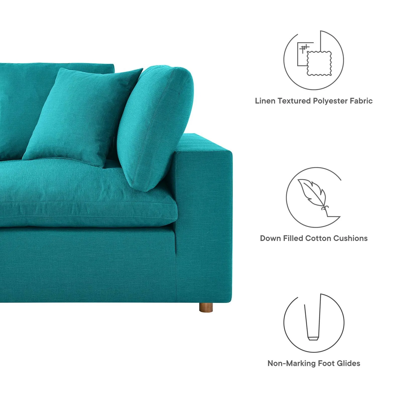 Commix Reclining Sectional by Modway