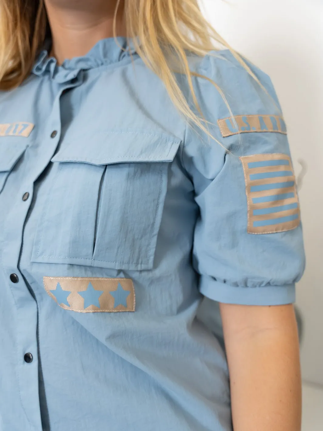 Continue Mili SS shirt dove blue