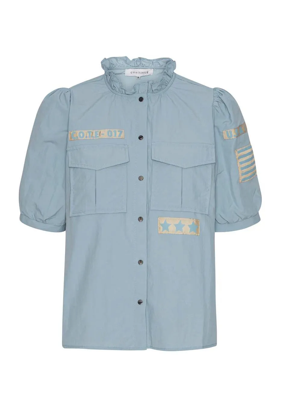 Continue Mili SS shirt dove blue