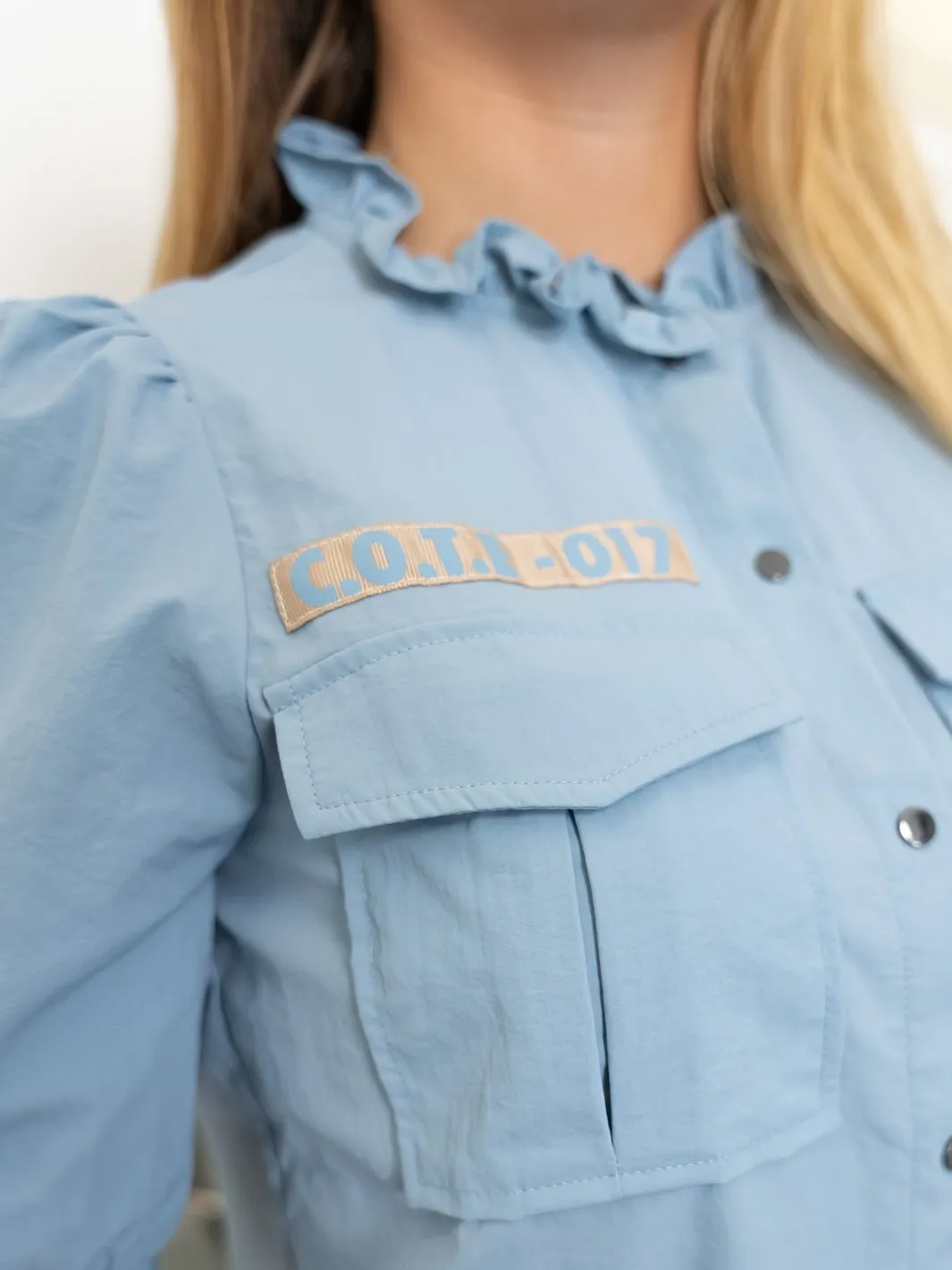 Continue Mili SS shirt dove blue