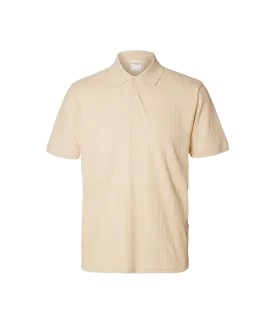 Cotton Polo Shirt - Cream