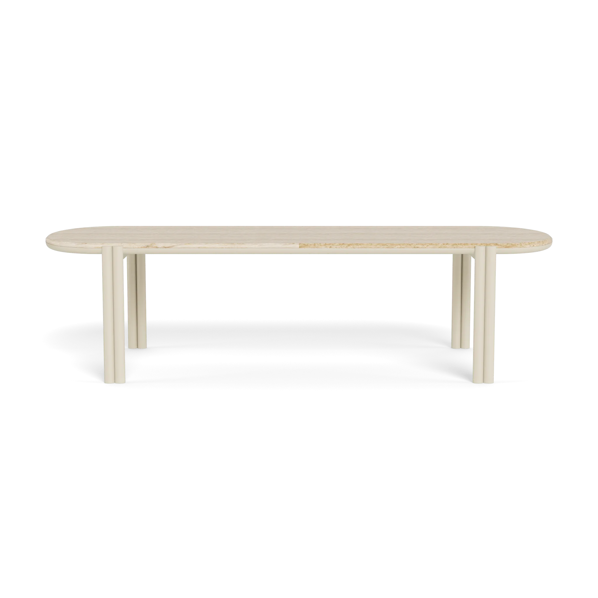 Cove Aluminum Pill Dining Table