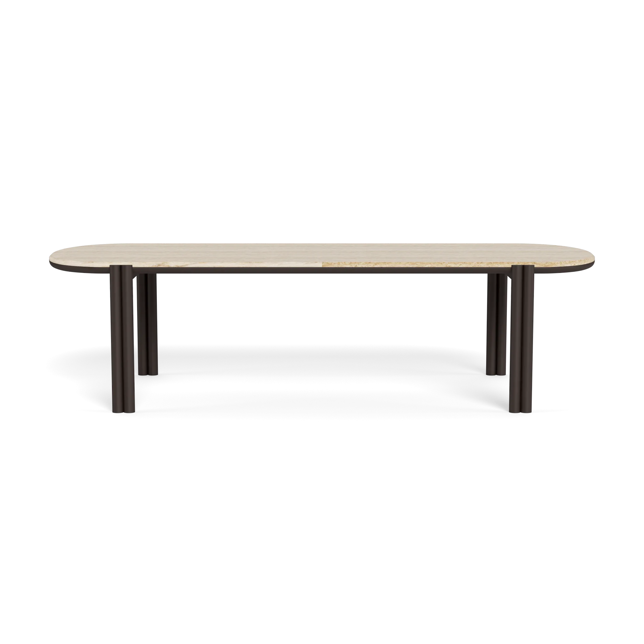 Cove Aluminum Pill Dining Table
