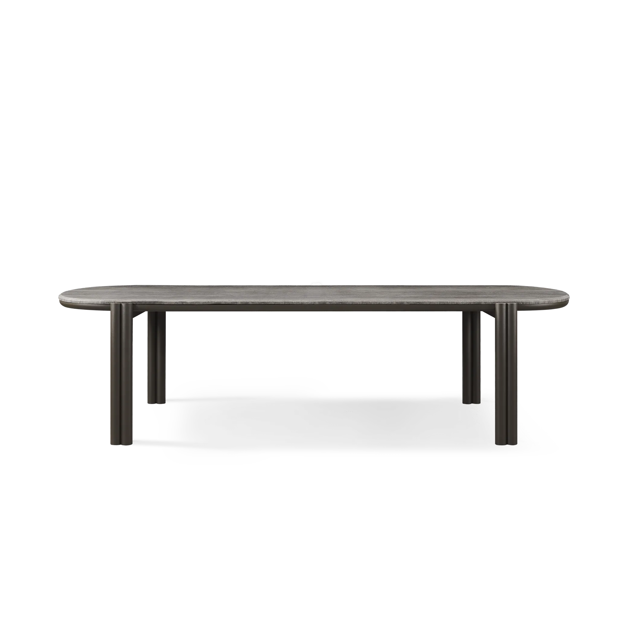 Cove Aluminum Pill Dining Table