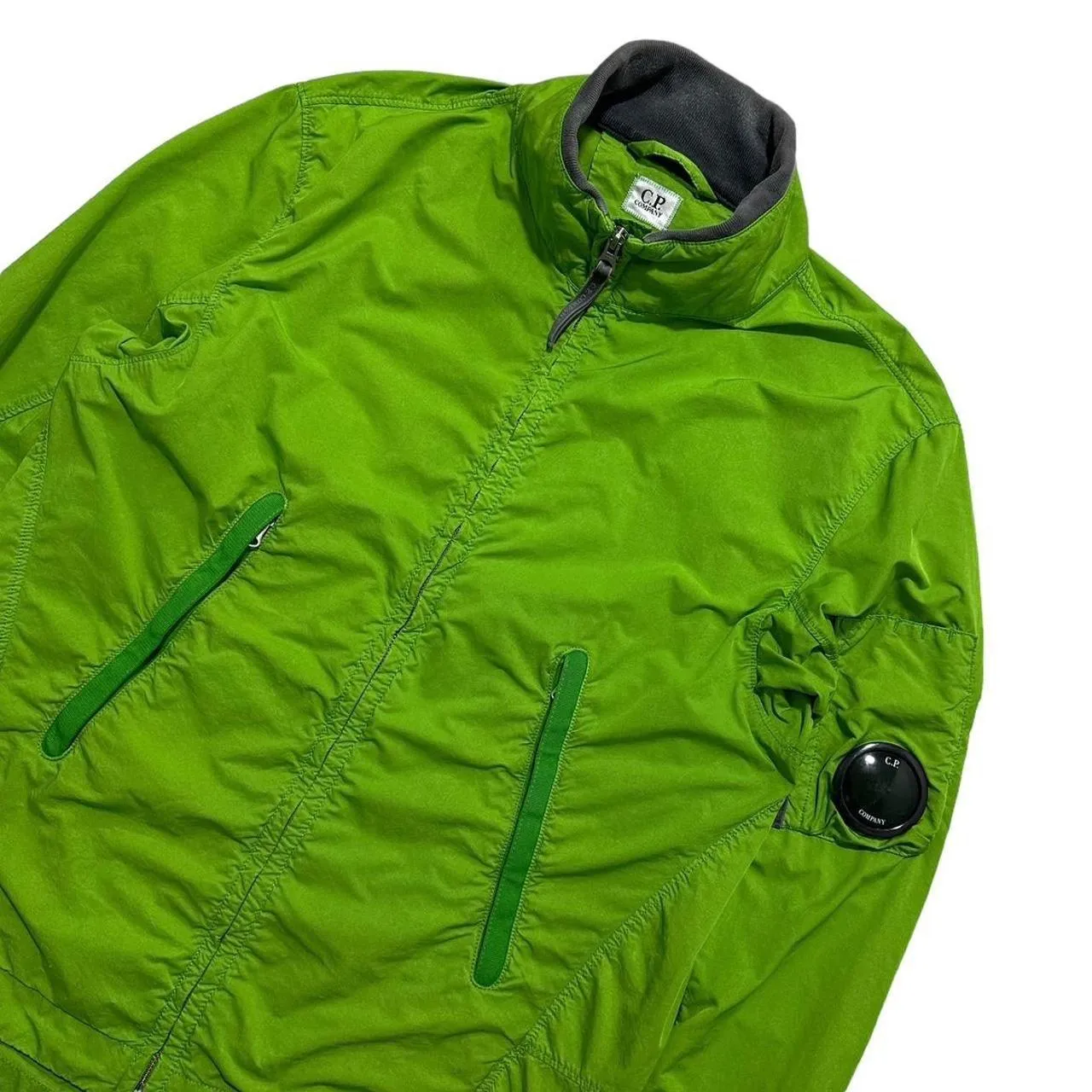 CP Company Green Micro Kei Big Lens Jacket