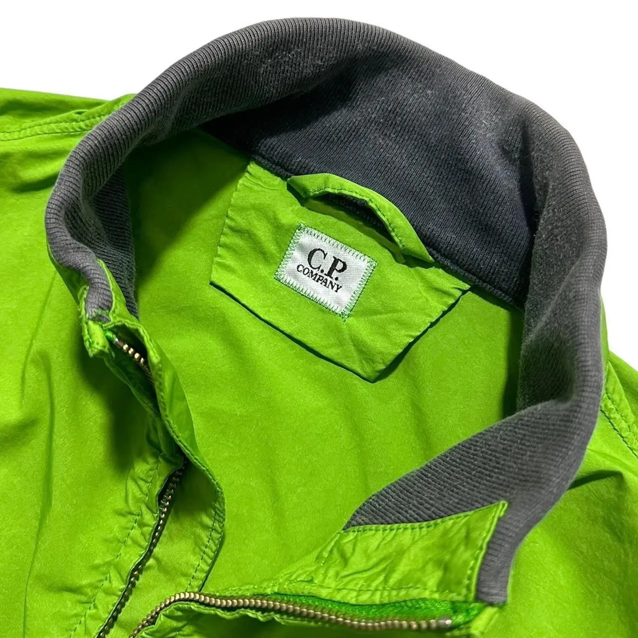 CP Company Green Micro Kei Big Lens Jacket