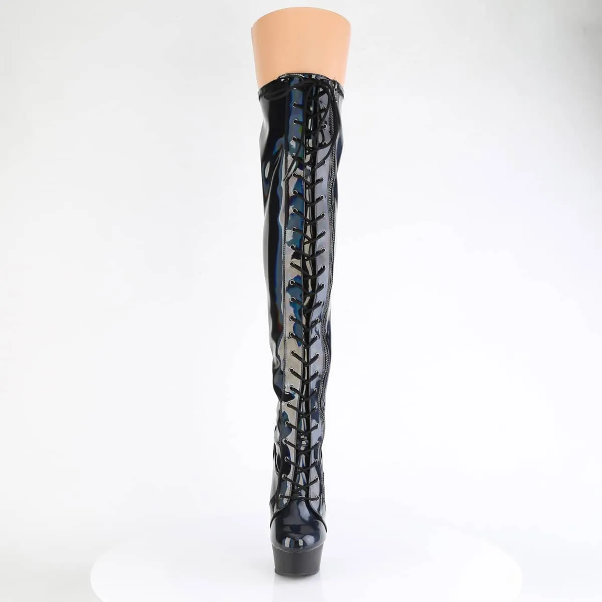 DELIGHT-3029 Stiletto Heel Platform Boots