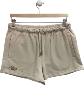 Des Vu Beige Club Paradiso Shorts UK S