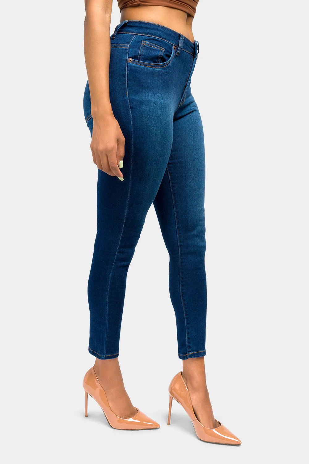 Essential Mid Rise Skinny Jeans