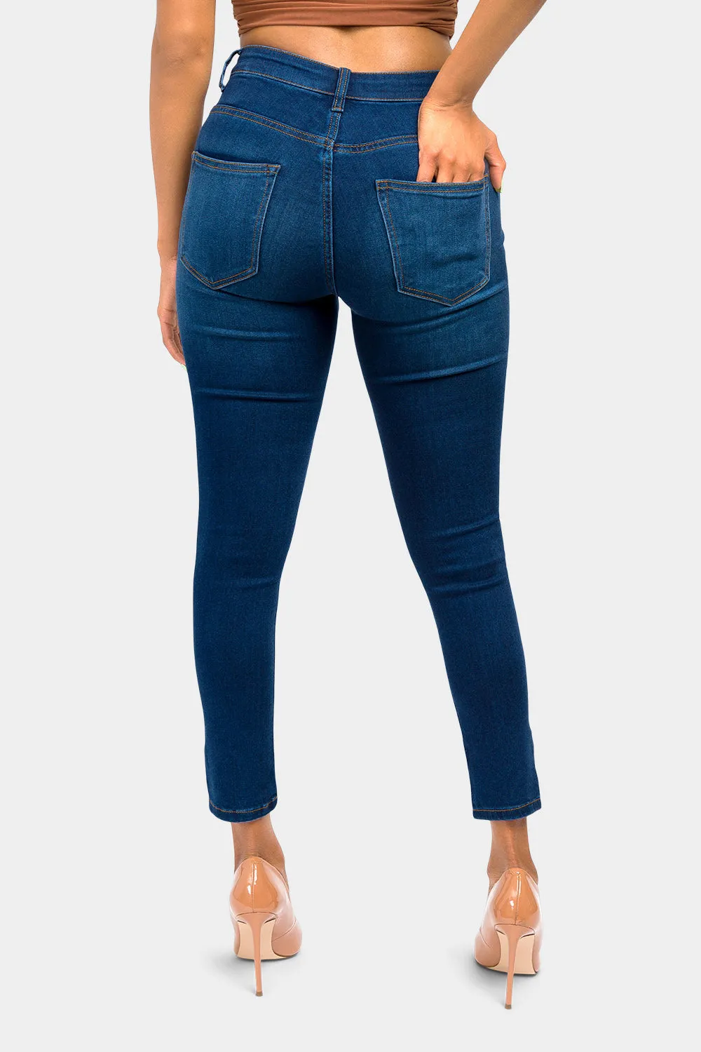 Essential Mid Rise Skinny Jeans