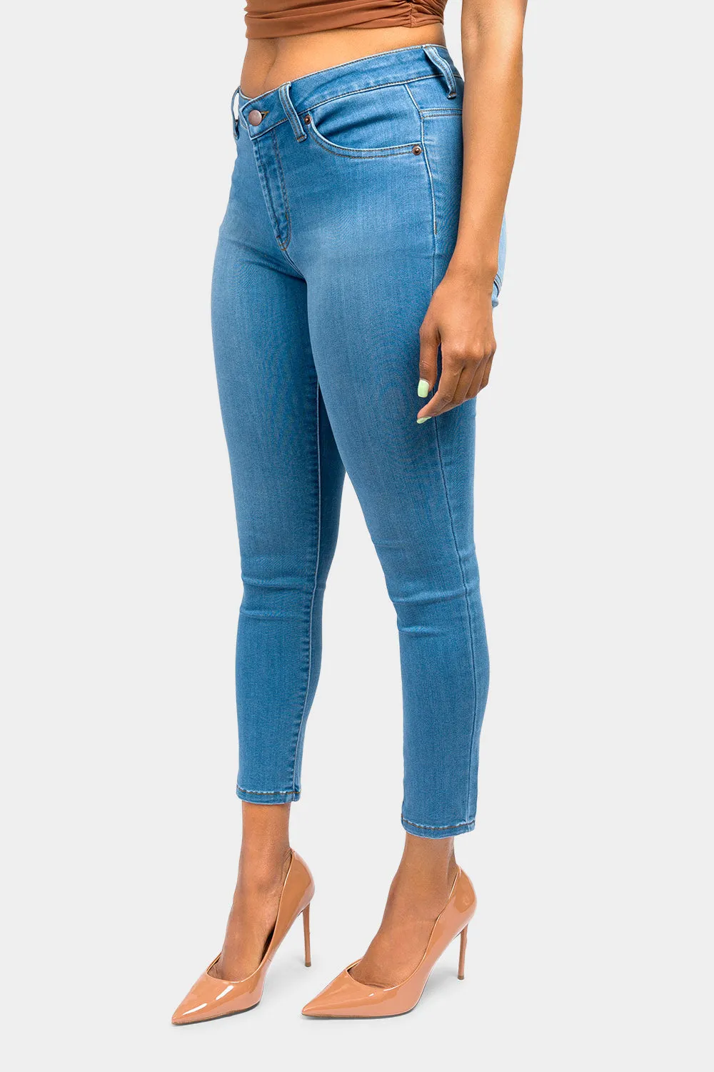 Essential Mid Rise Skinny Jeans
