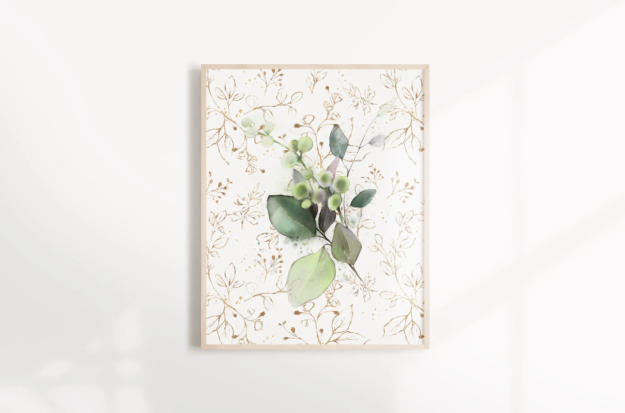 Floral Nursery Gallery Wall Set