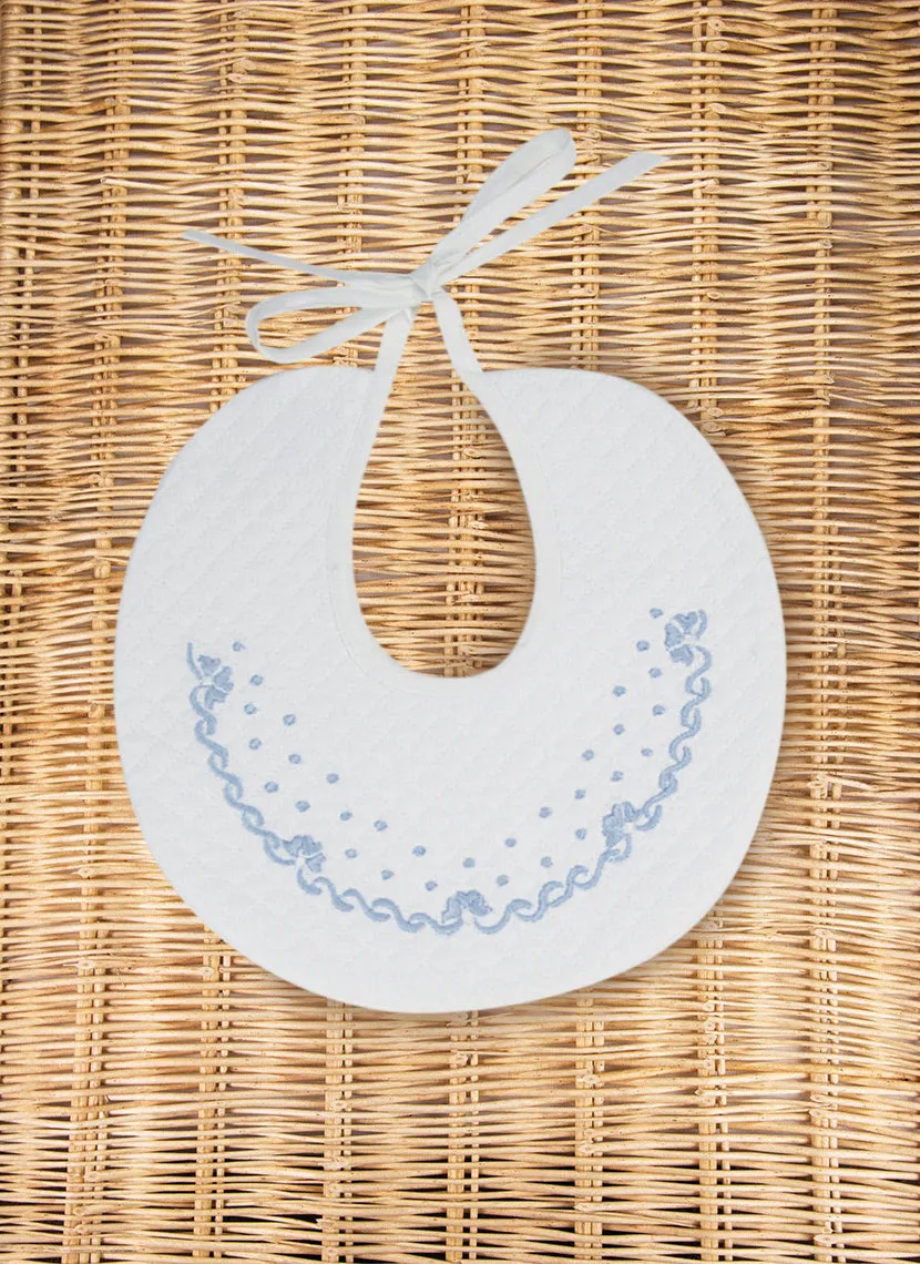 Flower and Chain Bib