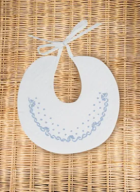 Flower and Chain Bib