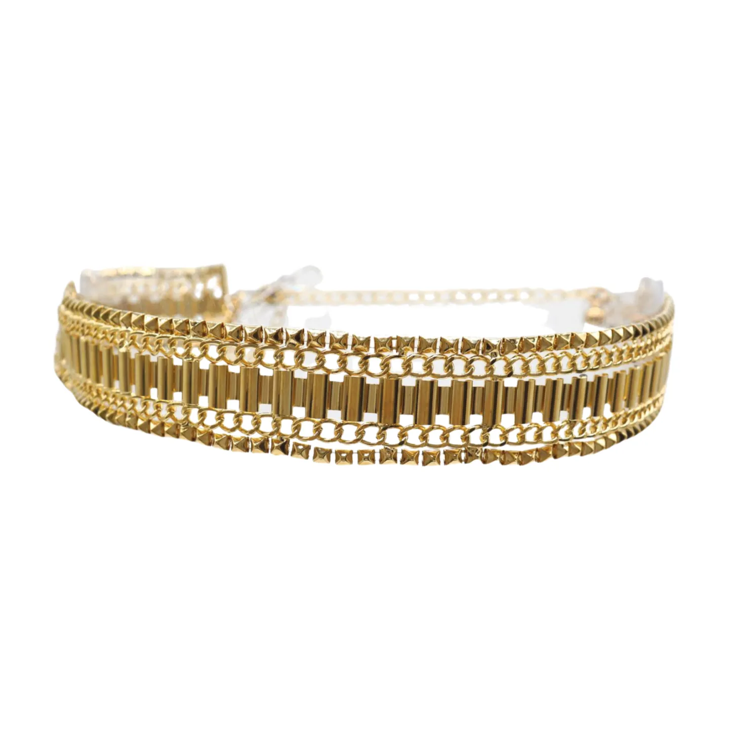 Gold Metal Chain Fashion Belt Hip High Waist Size S M L