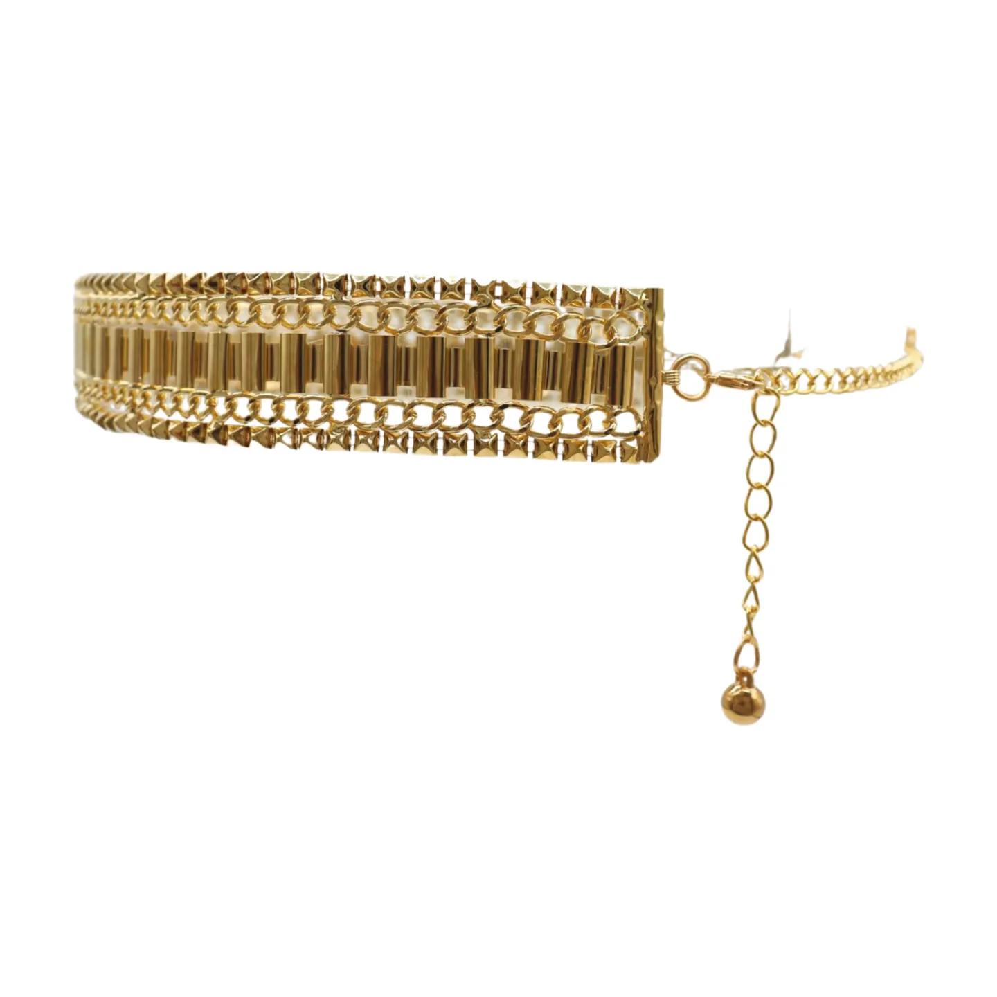Gold Metal Chain Fashion Belt Hip High Waist Size S M L