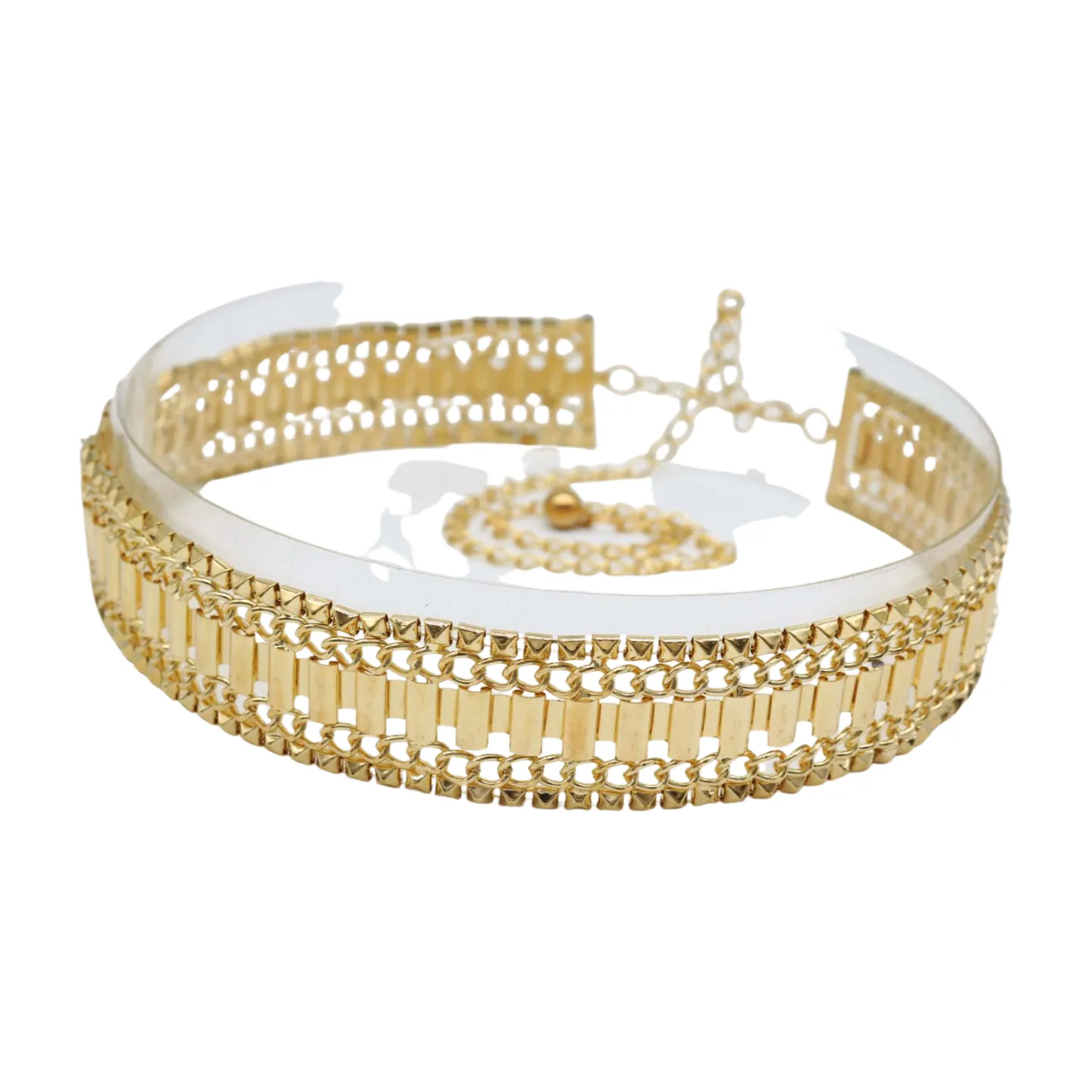 Gold Metal Chain Fashion Belt Hip High Waist Size S M L