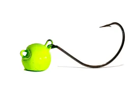 Green Chartreuse Live Bait Jig Heads