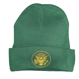 Green Truman Seal Beanie