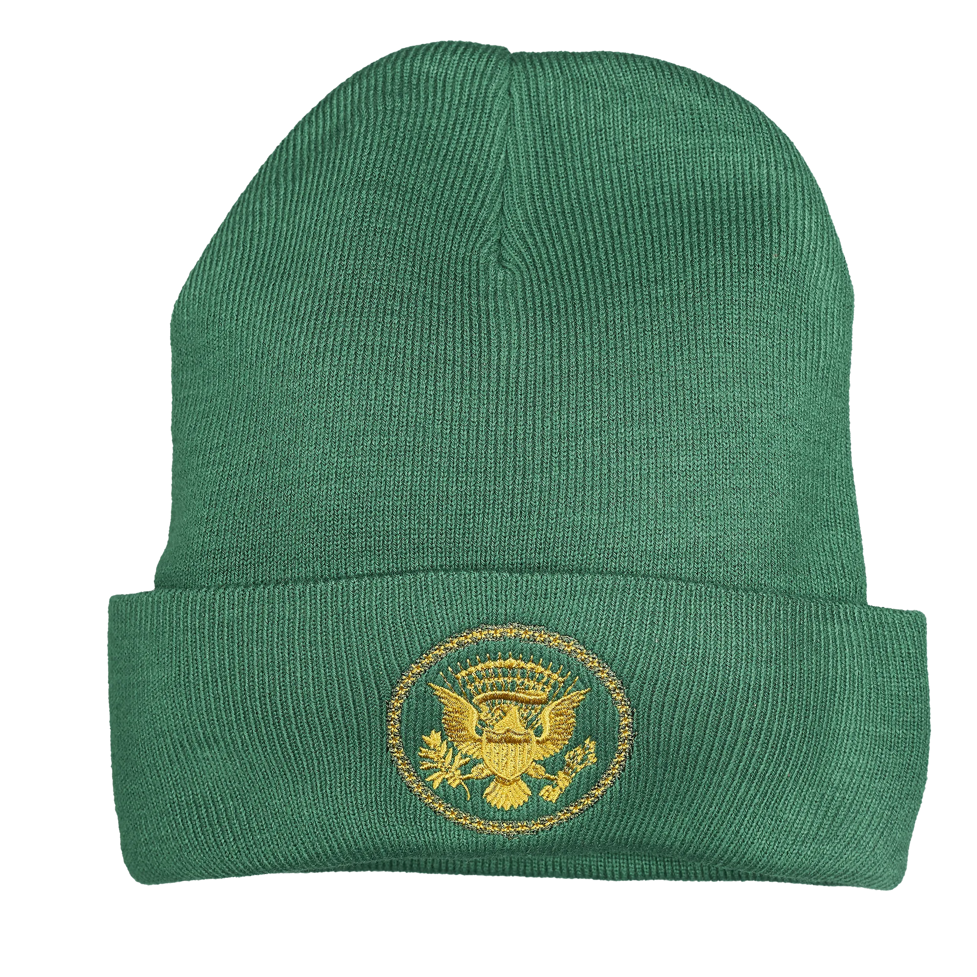 Green Truman Seal Beanie