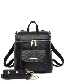 IMPERFECT Petit Monaco Diaper Bag | Ebony Black