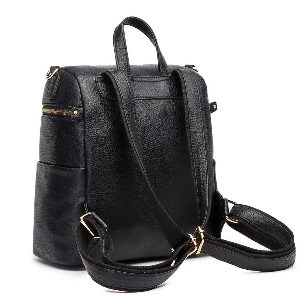 IMPERFECT Petit Monaco Diaper Bag | Ebony Black