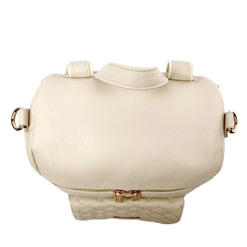 IMPERFECT Petit Monaco Diaper Bag | Pearl White