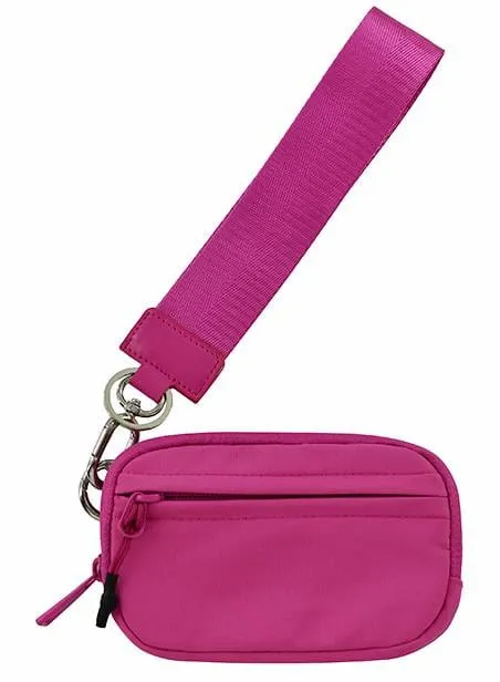 IW005 Nylon Zip Wallet With ID Window