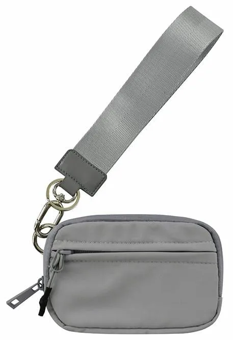 IW005 Nylon Zip Wallet With ID Window