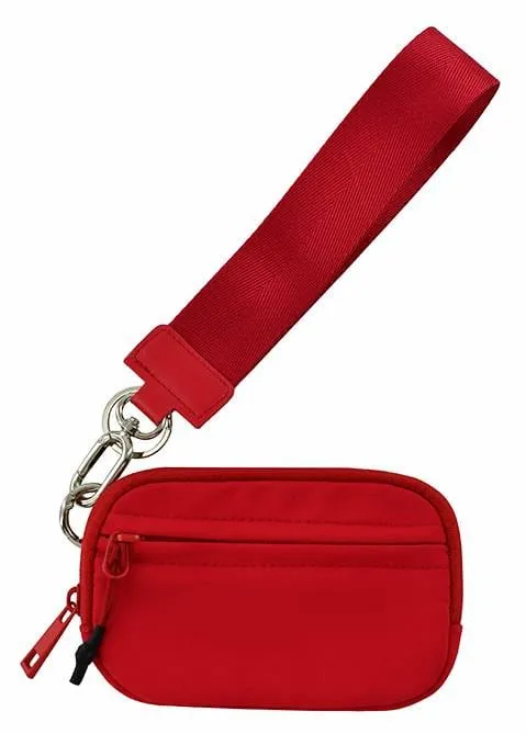 IW005 Nylon Zip Wallet With ID Window