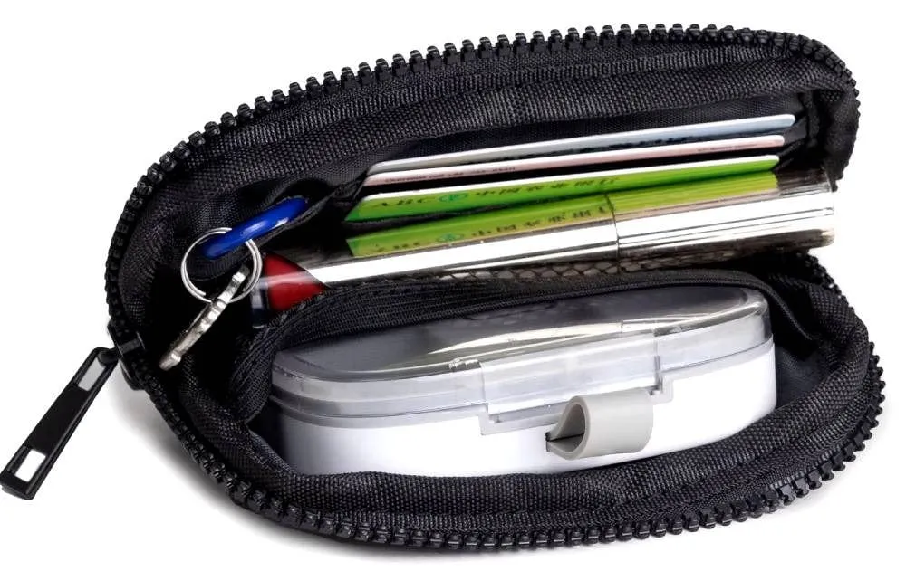 IW005 Nylon Zip Wallet With ID Window