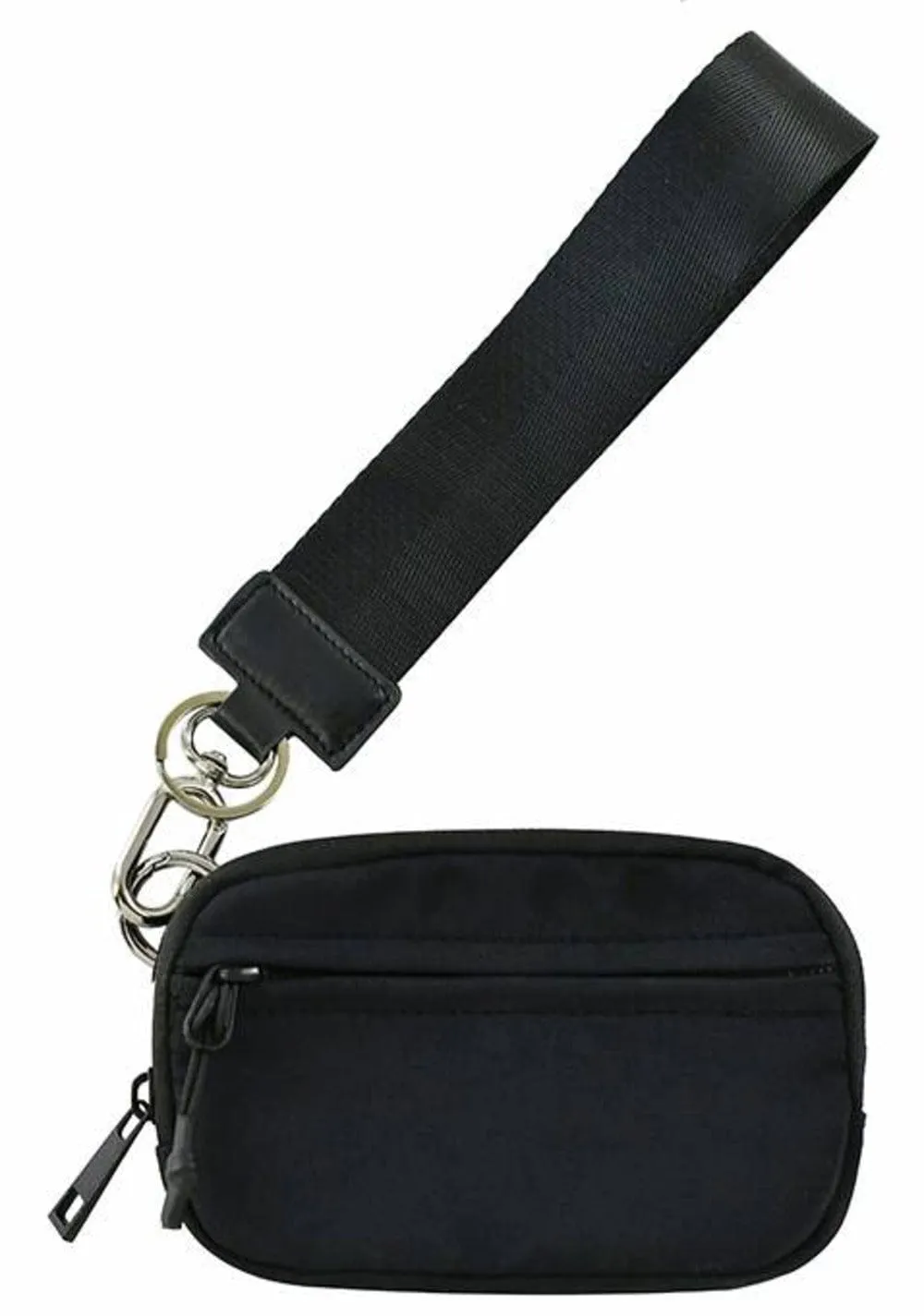 IW005 Nylon Zip Wallet With ID Window