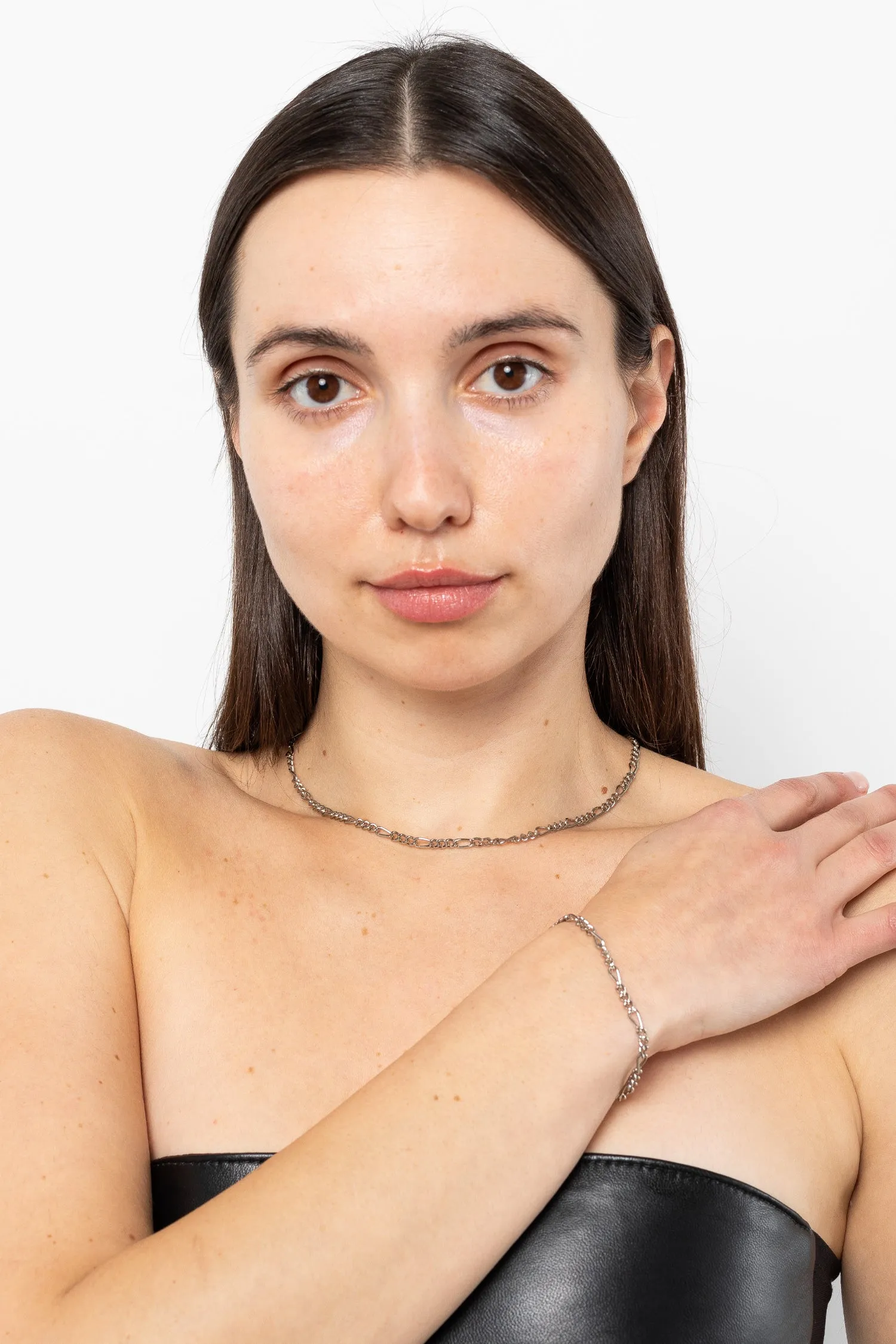 JWLFB - Unisex Figaro Chain Bracelet
