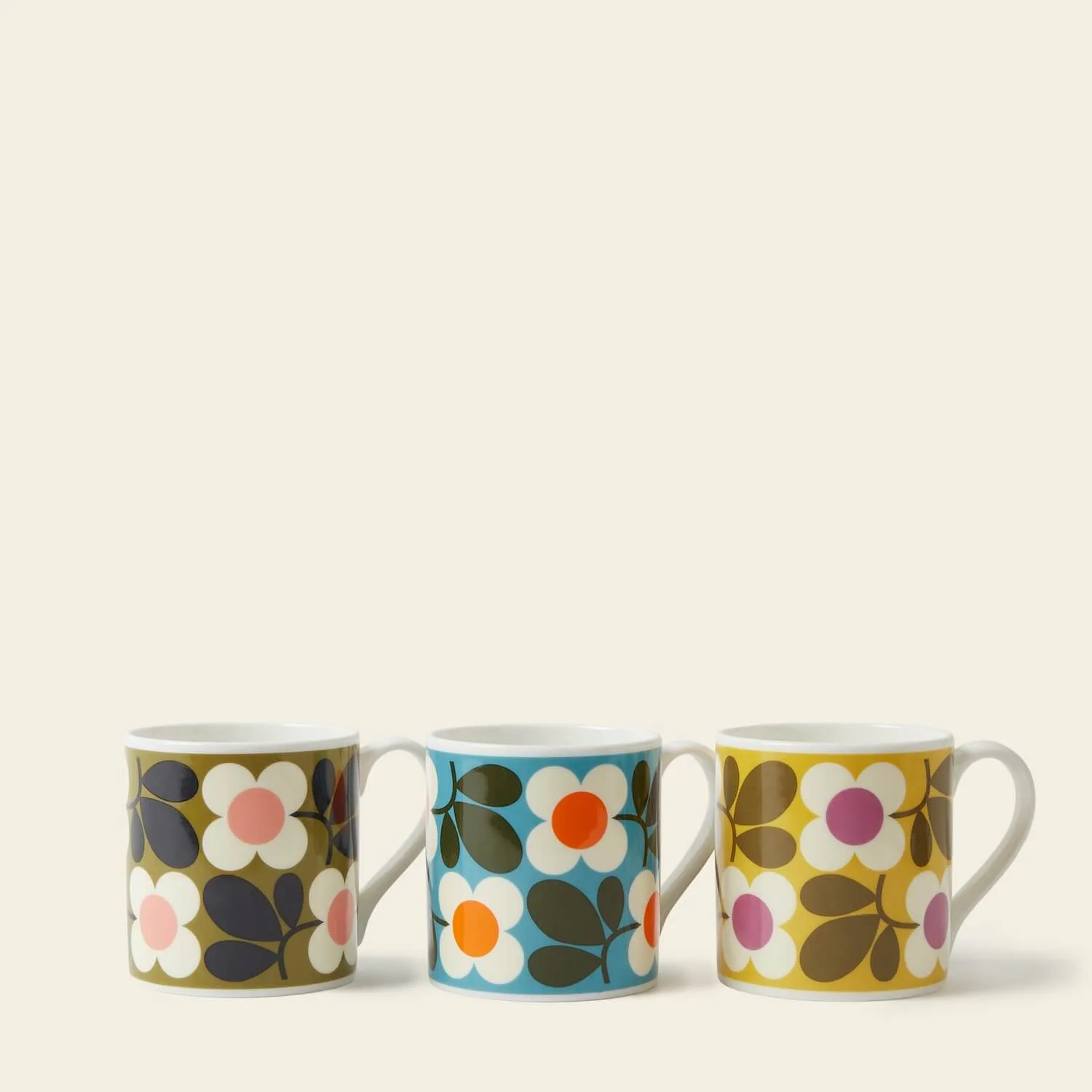 Large Mug Set of 3 - Floret