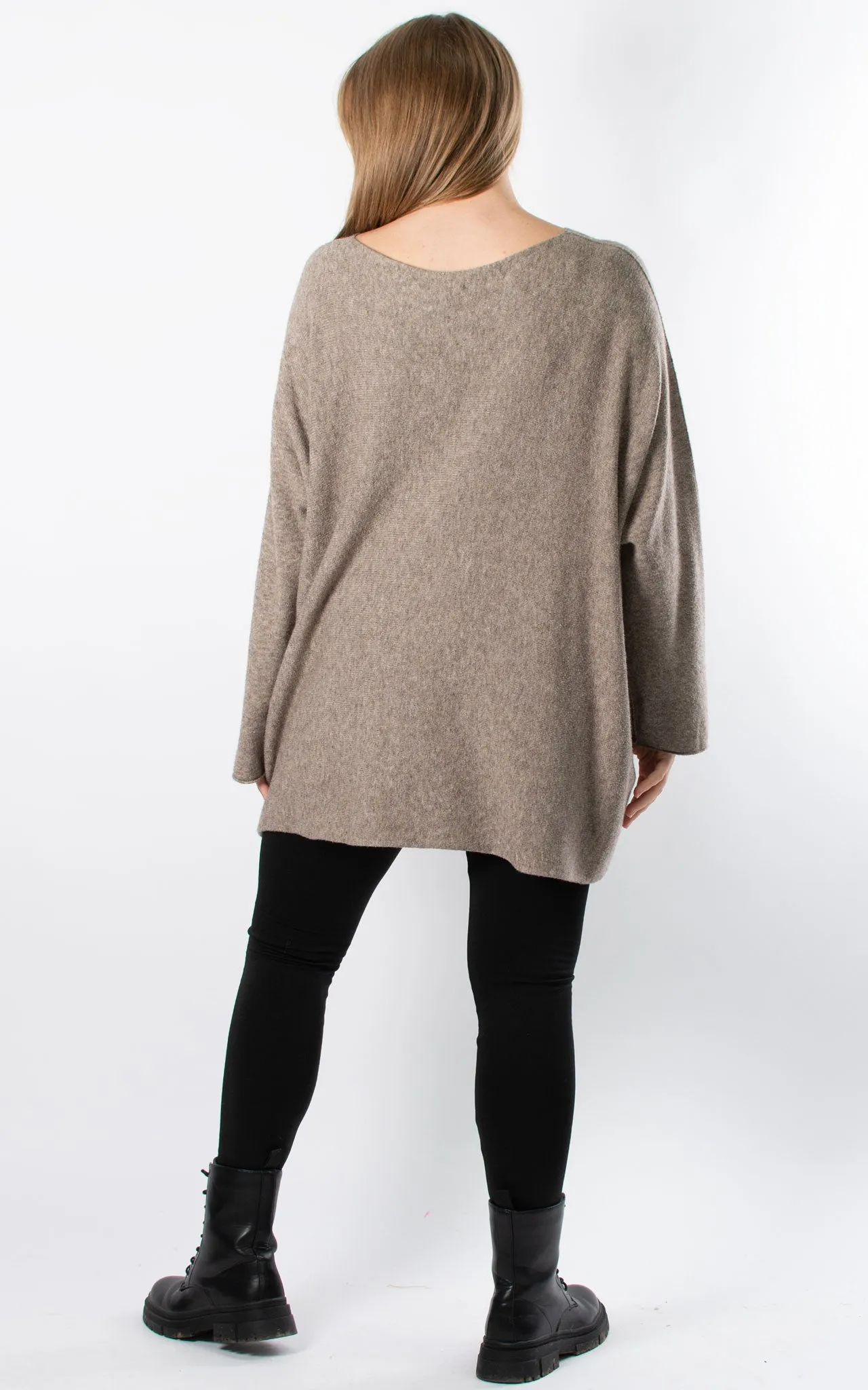 Liv Soft Touch Jumper |  Taupe