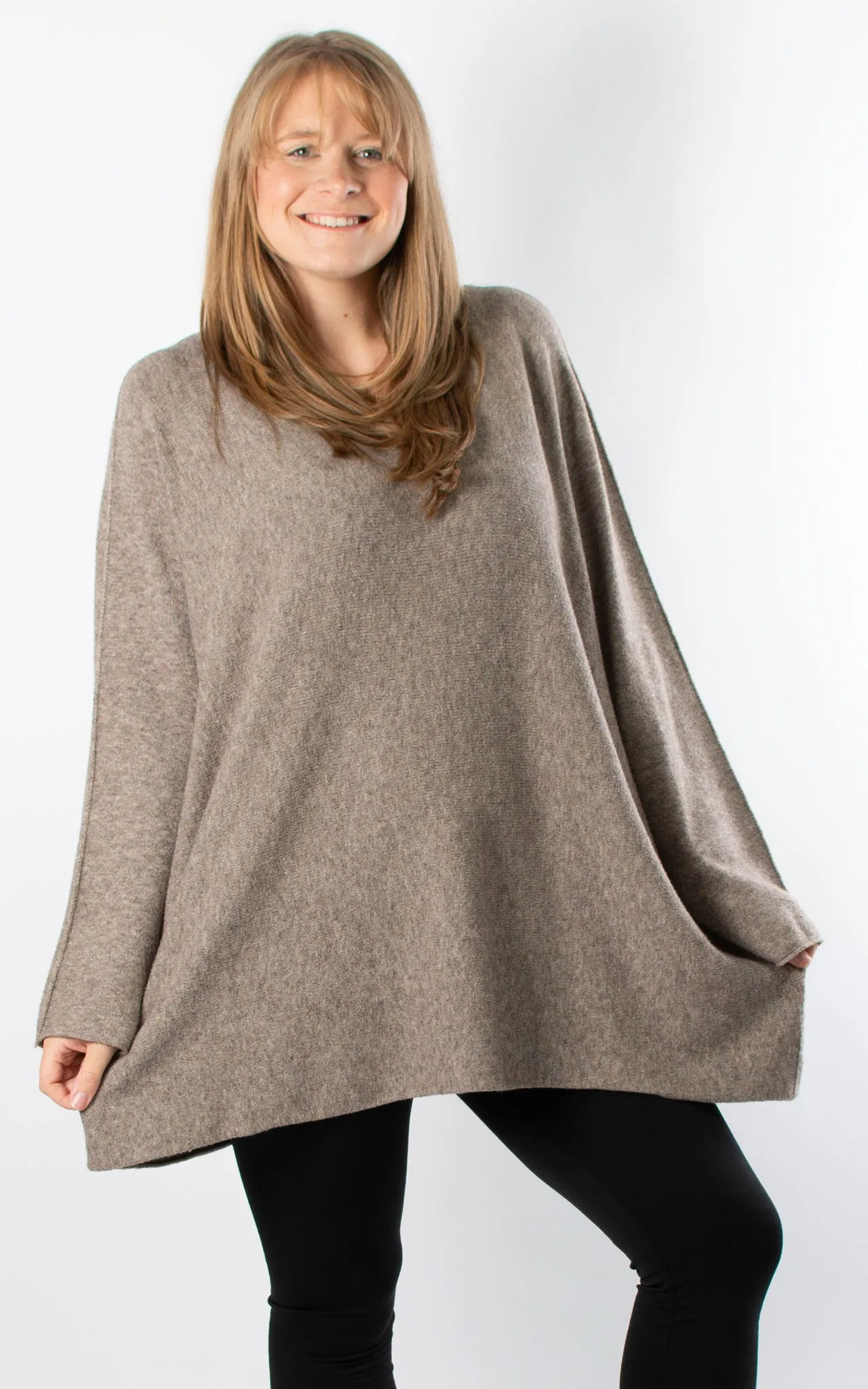 Liv Soft Touch Jumper |  Taupe