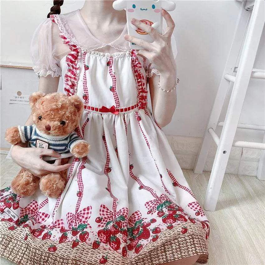 Lolita Lace Ruffles Chiffon Shirt