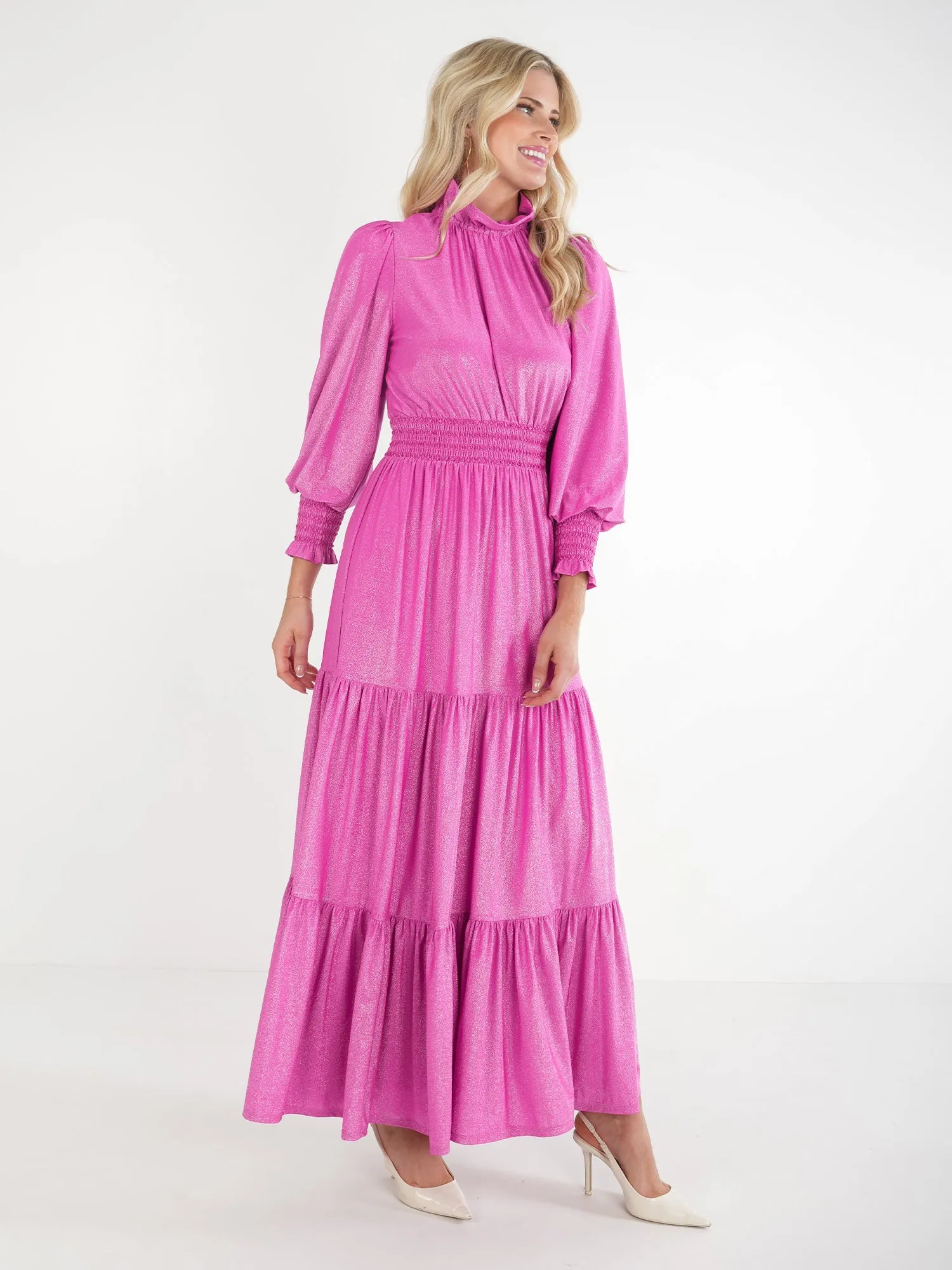 Fuchsia Fedora Hat - Maggie Maxi