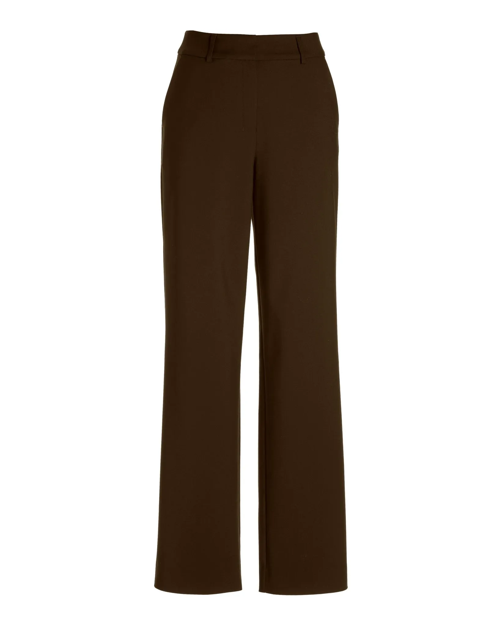 Malibu Modern High-Waist Wide-Leg Pant Safari Brown