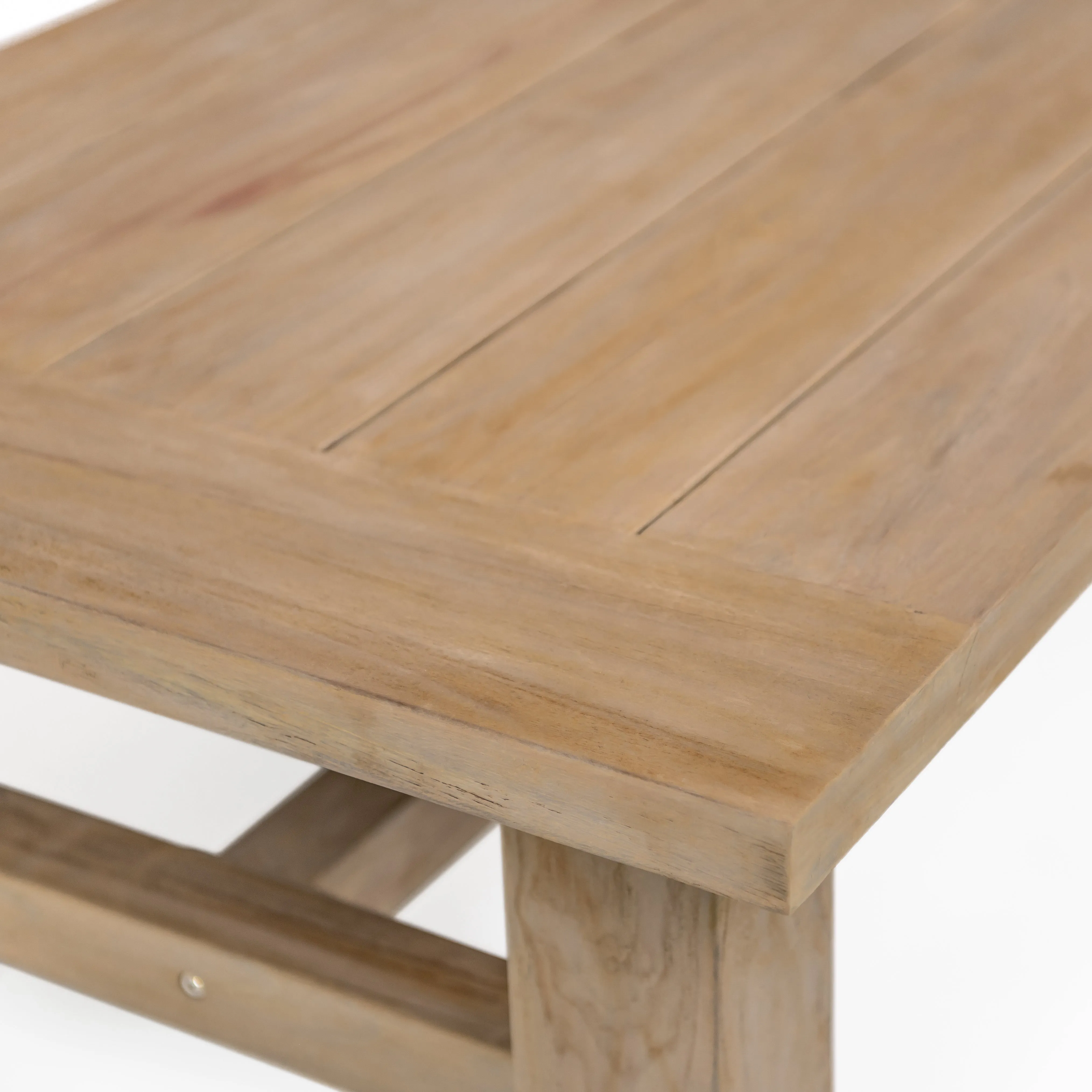 Monday Coffee Table Brushed Teak - Brown