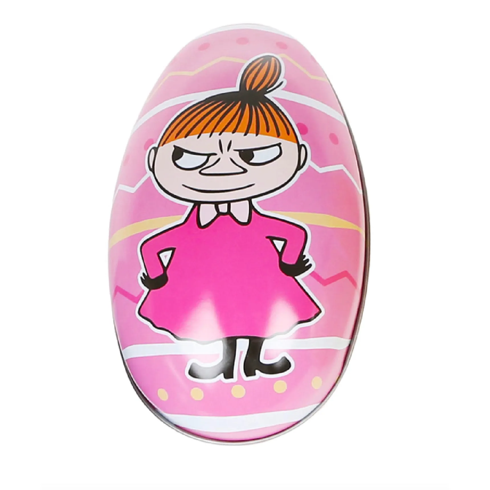 Moomin Egg Shape Tin Pastel