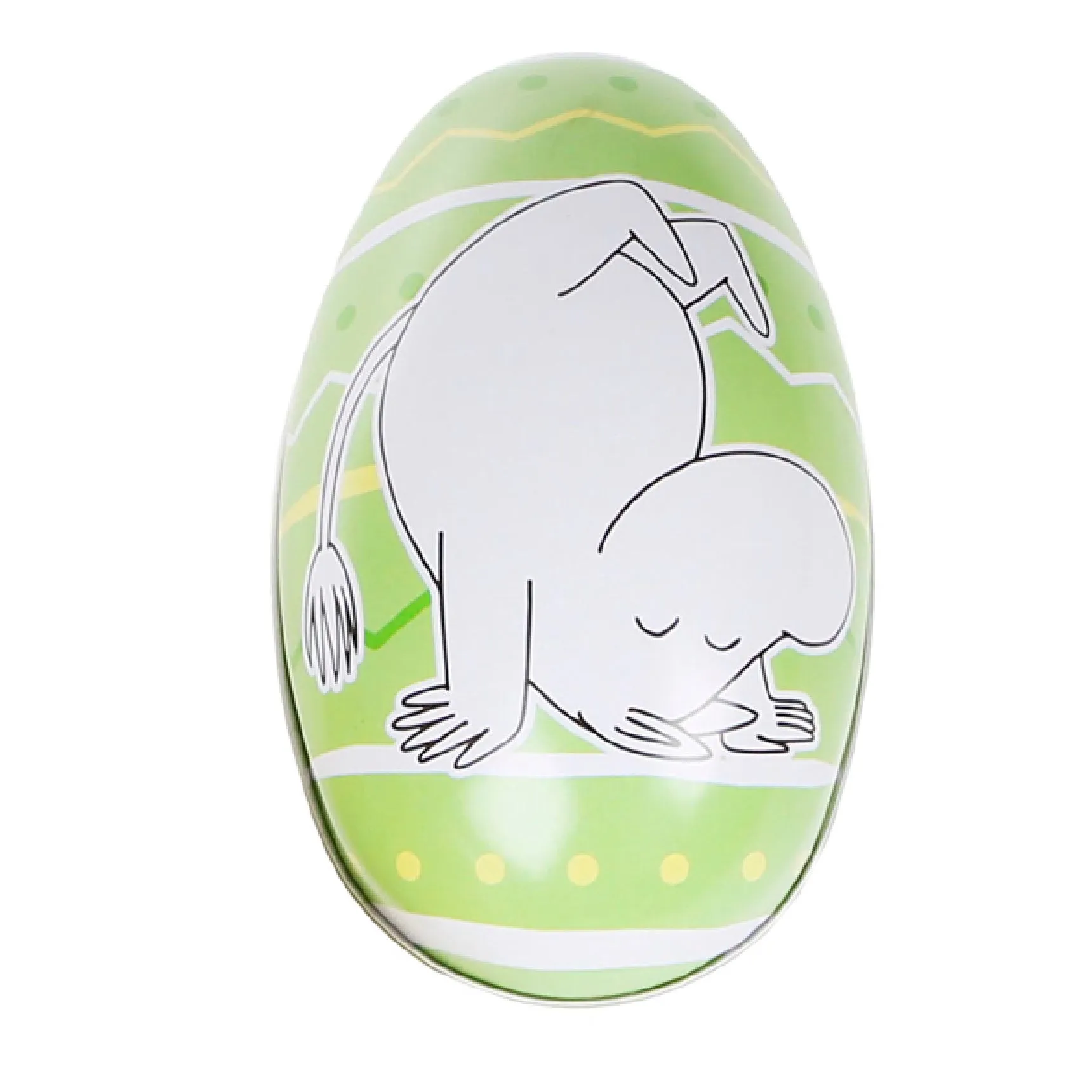 Moomin Egg Shape Tin Pastel